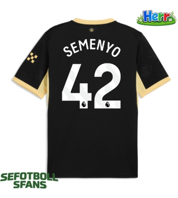 Manchester City Antoine Semenyo #42 Bortatröja 2026-27 Kortärmad